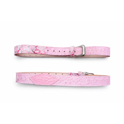 3 TONE PINK BELT