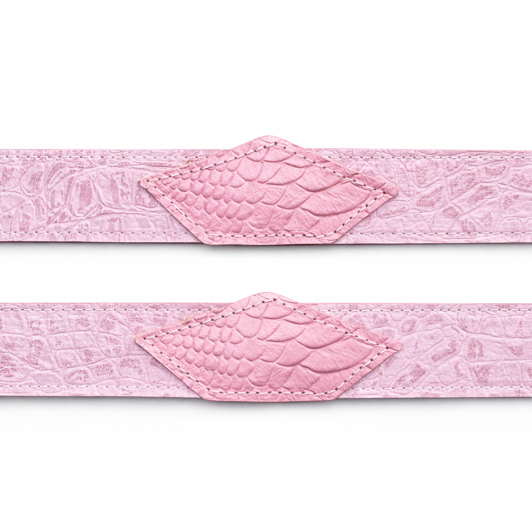 3 TONE PINK BELT