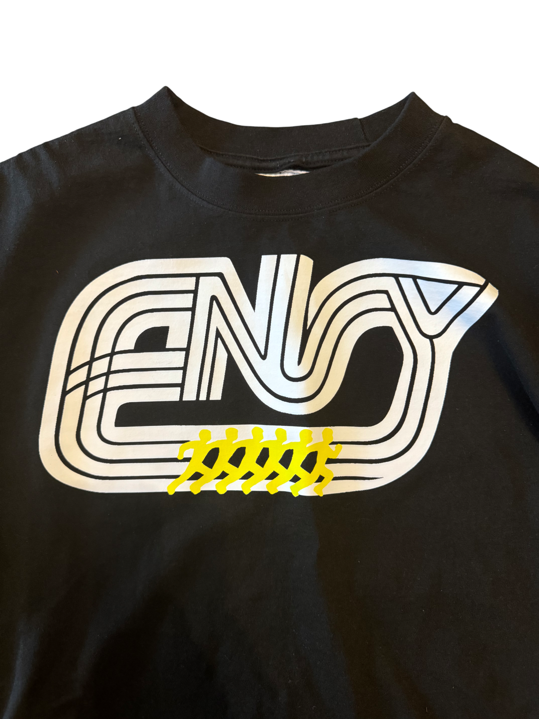 BLACK ANY RACER TEE
