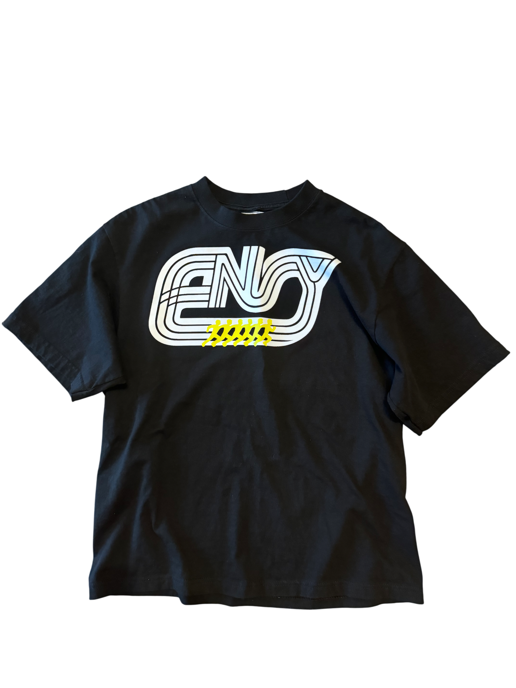 BLACK ANY RACER TEE