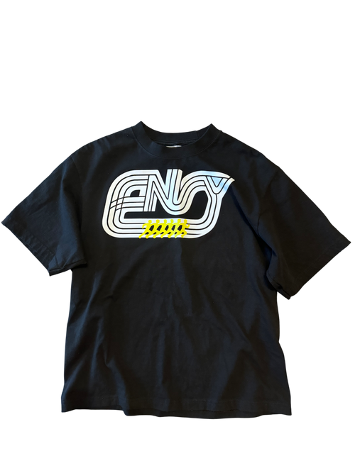 BLACK ANY RACER TEE